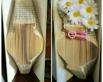 129 simple vase book folding pattern