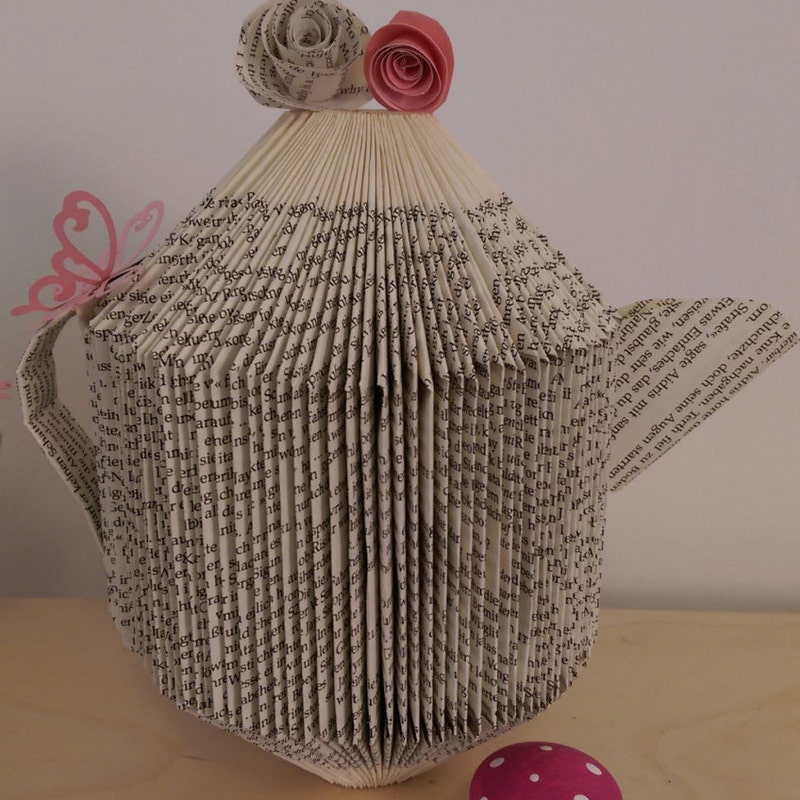 Teapot Paper Folded - Etsy
