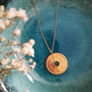 lucky japanese coin