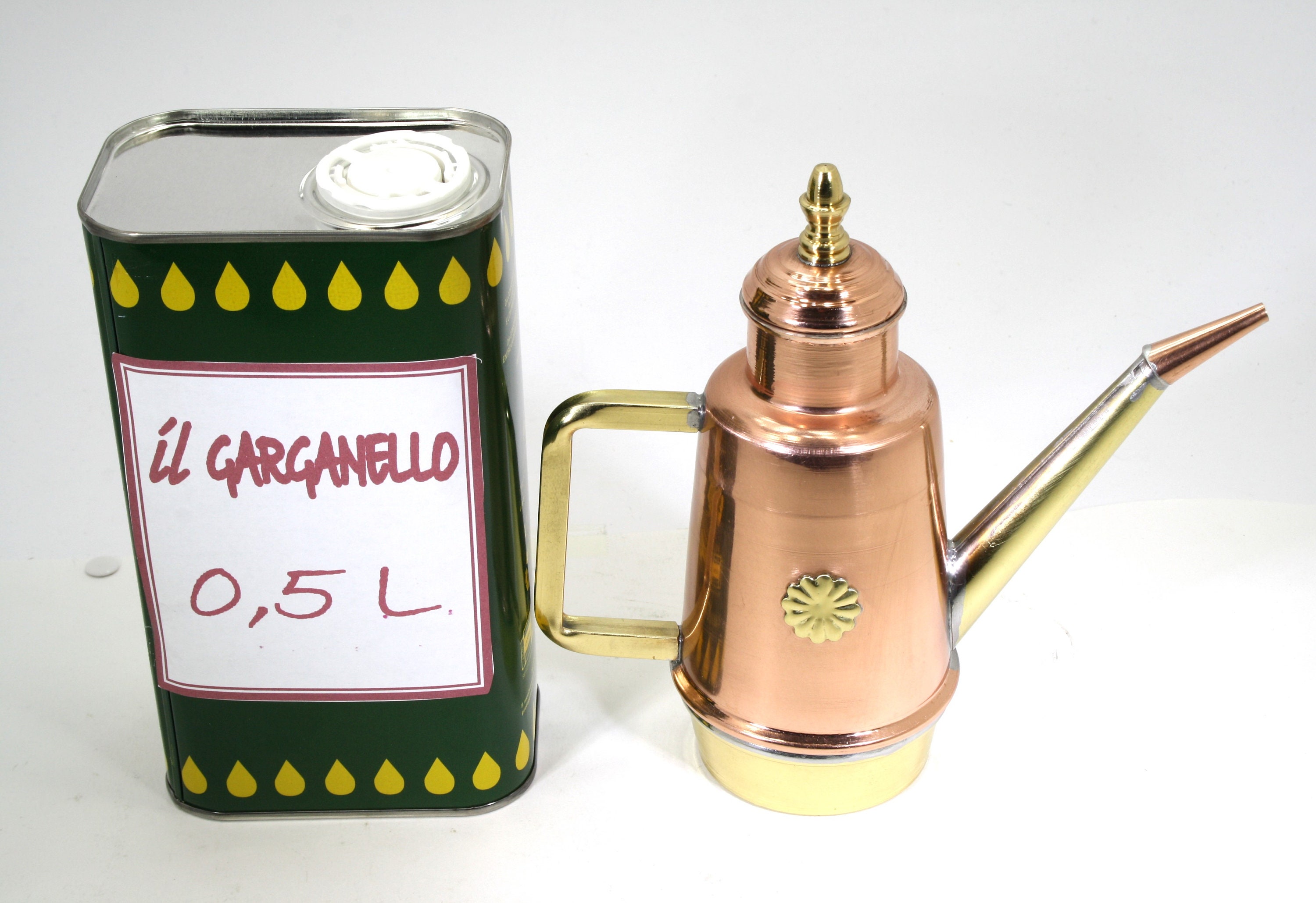 oil cruet / oil dispenser / copper oil cruet / handmade cruet / olive oil cruet / copper dispenser 0.5 LITERS PROMO Basic ECONOMIC Shipping