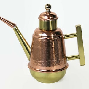 New 2021 0,5 Liter oil cruet / oil dispenser / copper oil cruet / handmade cruet / olive oil cruet / copper dispenser