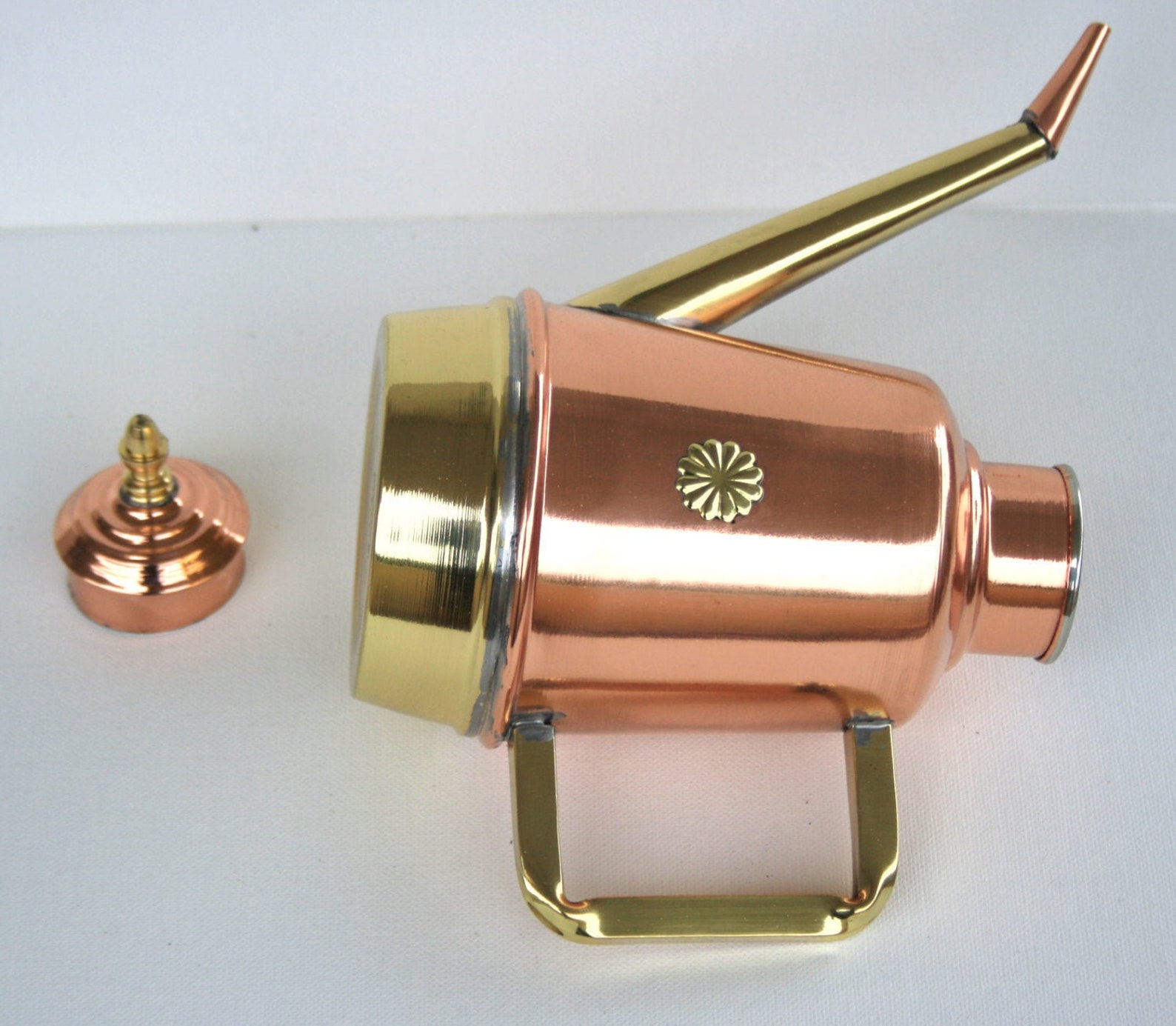 Oil Cruet / Oil Dispenser / Copper Oil Cruet / Handmade Cruet Etsy