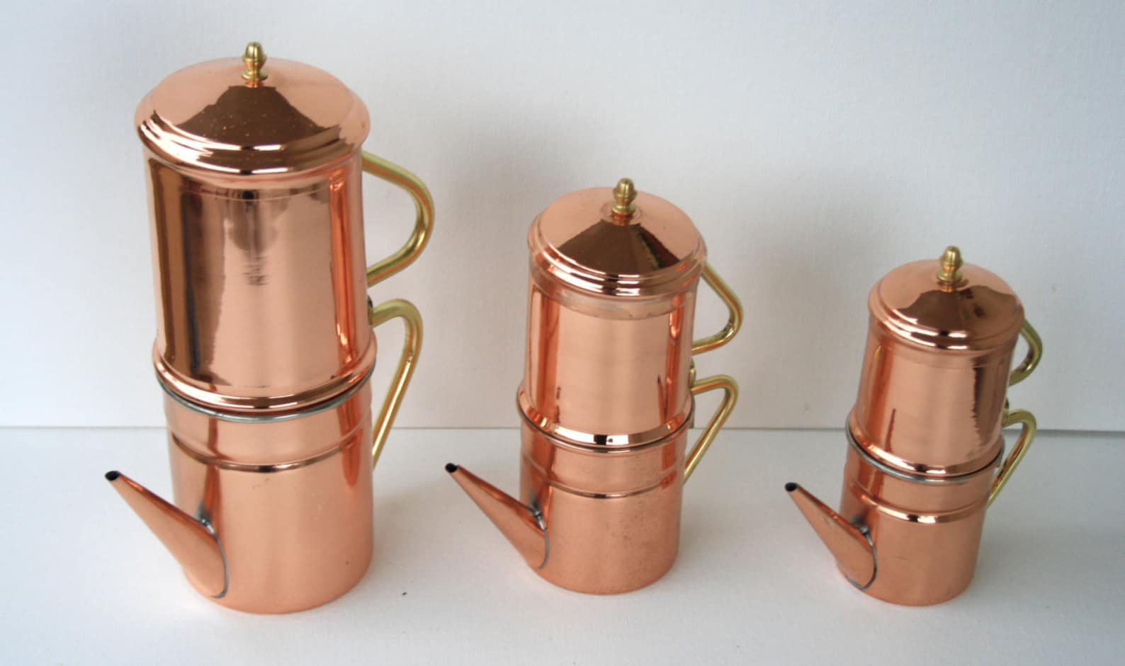 Coffee Maker / copper coffee maker/ moka in copper for 2 4 6 Etsy Italia