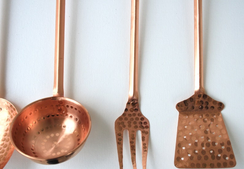 Copper kitchen utensils/Copper kitchen tools image 3