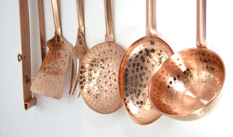 Copper kitchen utensils/Copper kitchen tools image 9