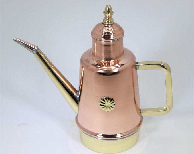 Oil Cruet / Oil Dispenser / Copper Oil Cruet / Handmade Cruet / Olive
