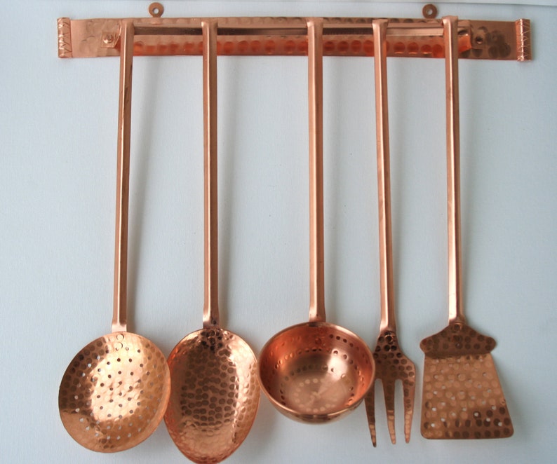 Copper kitchen utensils/Copper kitchen tools image 1
