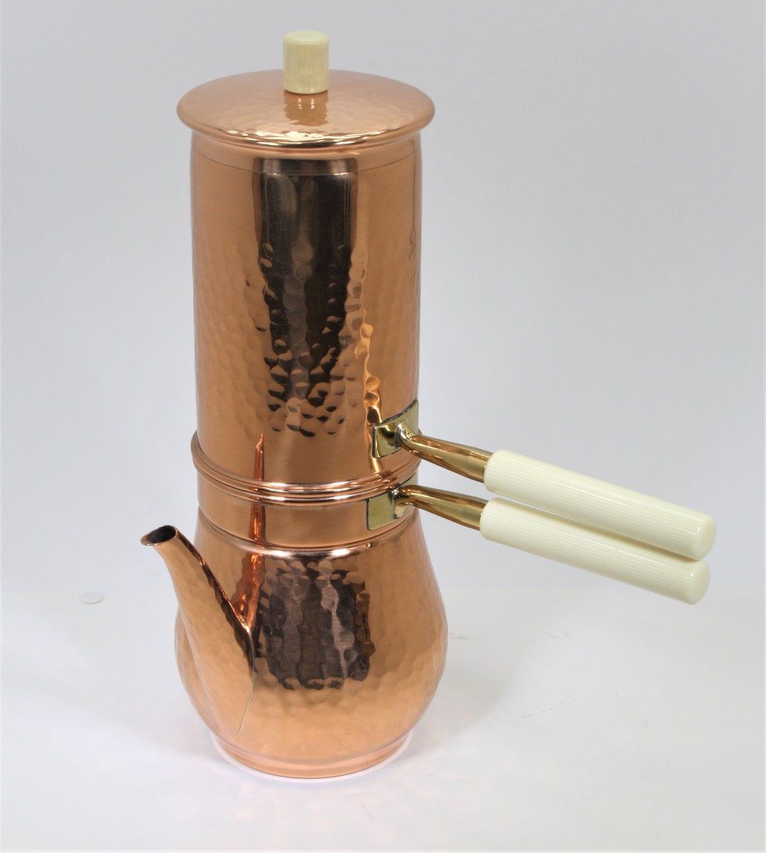 Copper Coffee Pots/ Italian Copper Coffee Makers/neapolitan Copper