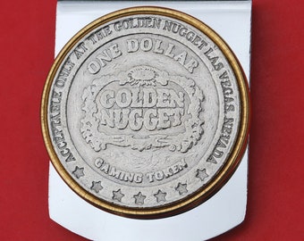 Las Vegas Sign Money Clip Wallet Card Holder Souvenir