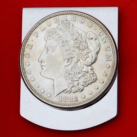 1921年　モルガン・ダラー 90％銀 米国 1921年 モルガンドル 90% シルバー BU 未流通コイン ステンレス