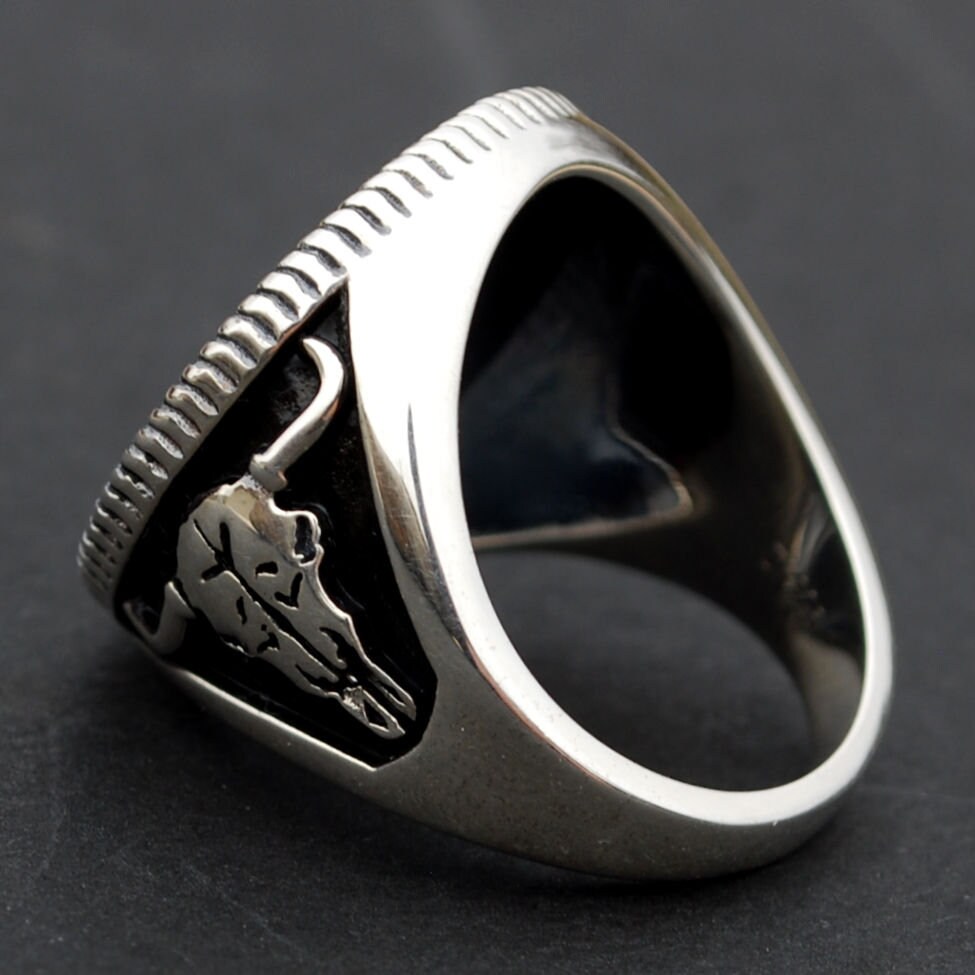 希少　ヴィンテージ　リング　アンティーク　925 シルバー バッファロー 希少 激渋 アンティーク ヴィンテージ リング 925 シルバー
