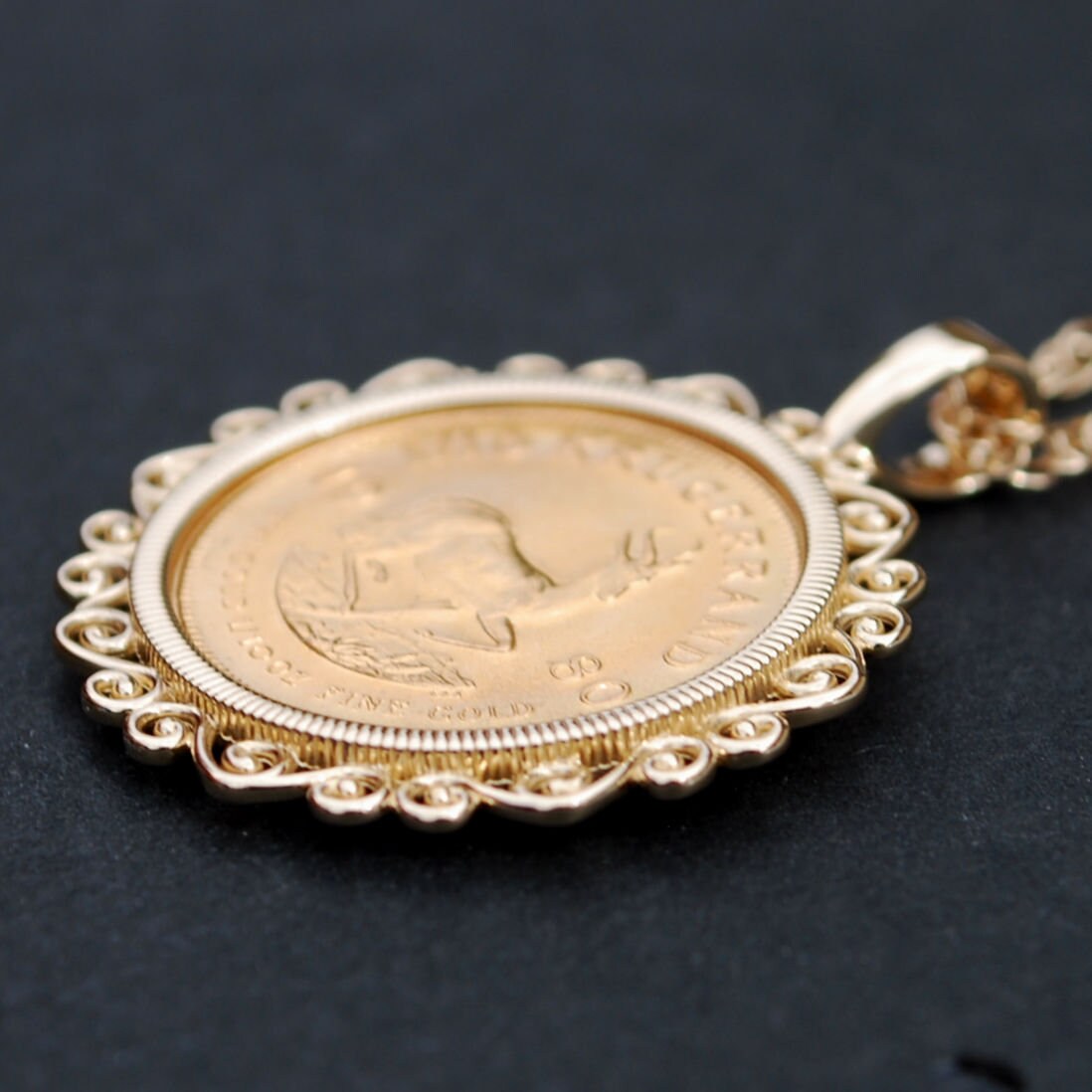 Gold Krugerrand BU Uncirculated Coin 