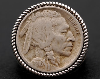 米国 1916 インディアンヘッド バッファロー ニッケル コイン 925