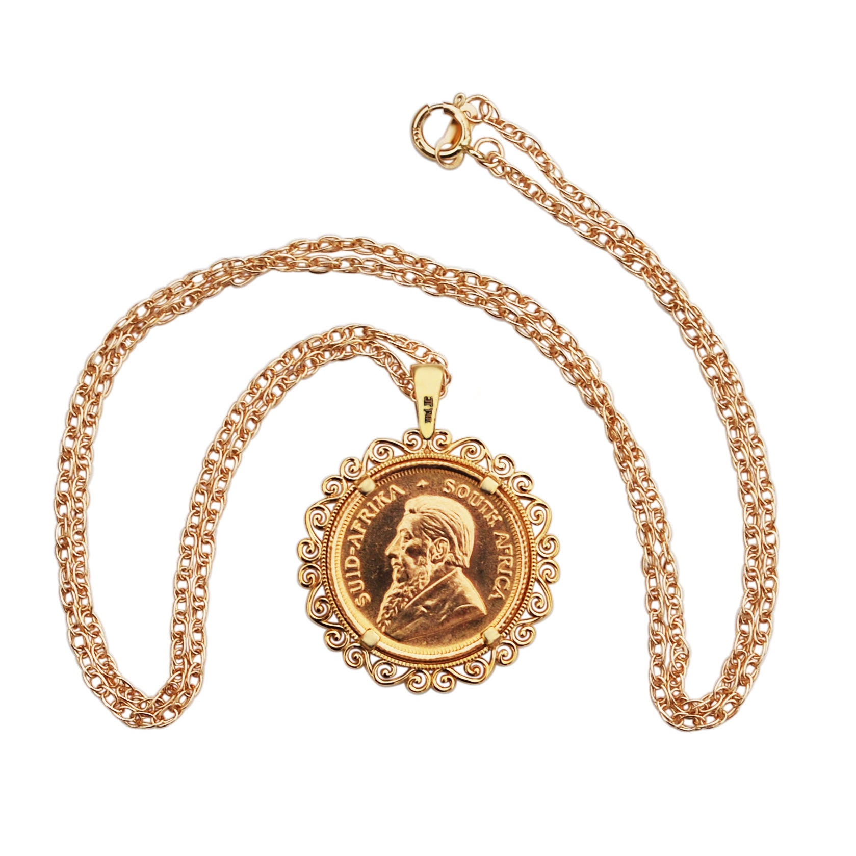 1981年南アフリカ1/10オンス金クルーガーランドBU未流通コイン