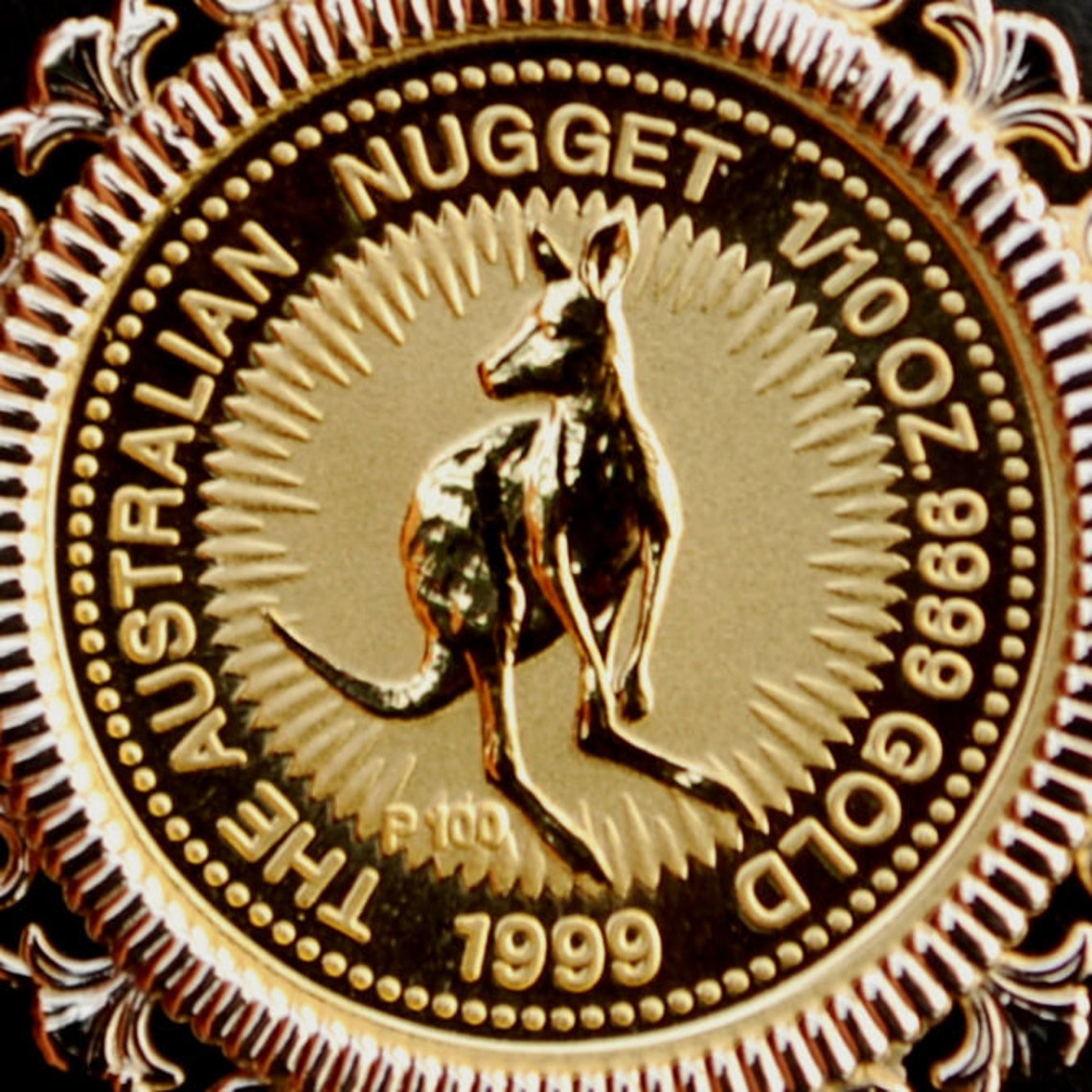 gorgeous-1999-australia-1-10-oz-gold-nugget-bu-coin-necklace-etsy