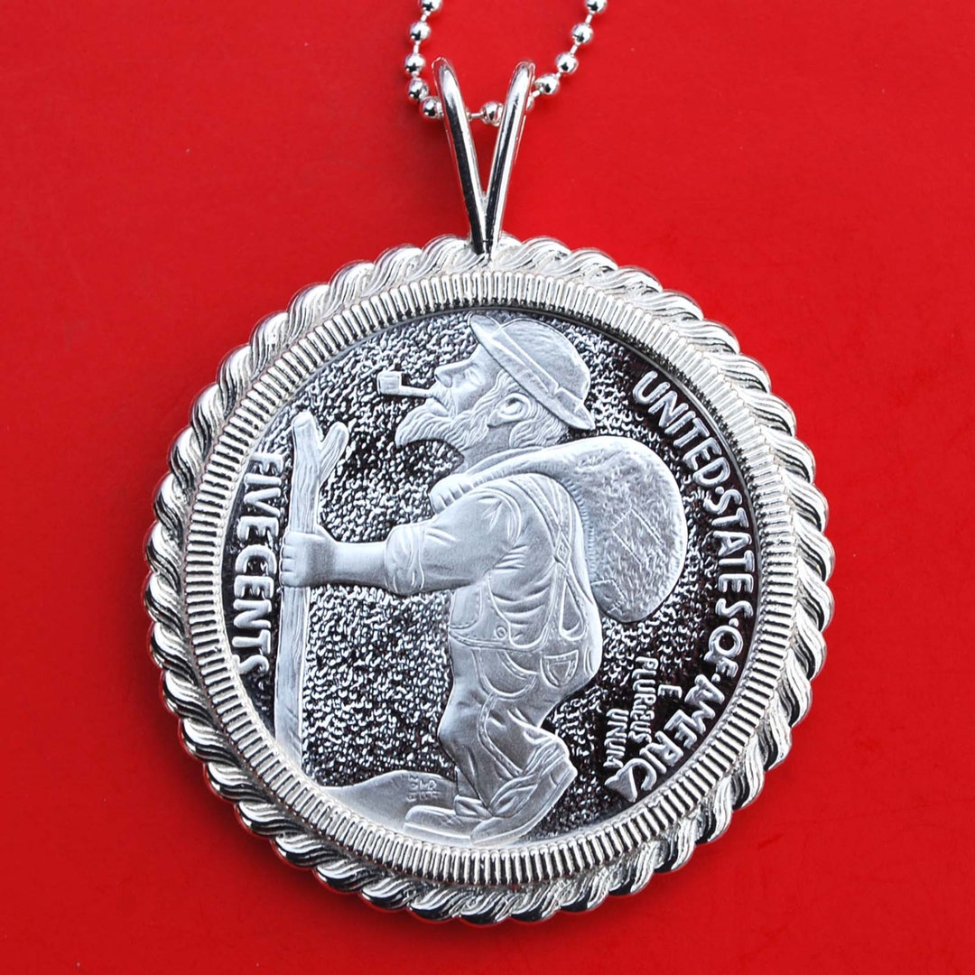 MOZART Antique Liberty Silver Hobo Nickel Replica