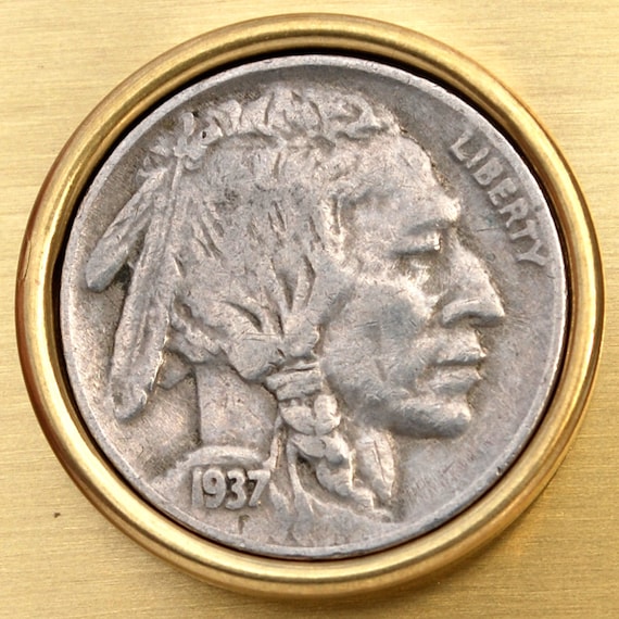 米国 1937 年インディアンヘッド バッファロー ニッケル 5 セント