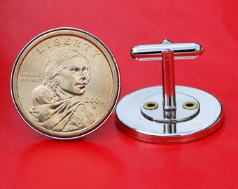 US 2000 ~ 2008 Sacagawea Dollar BU Unc Coin Silver Plated