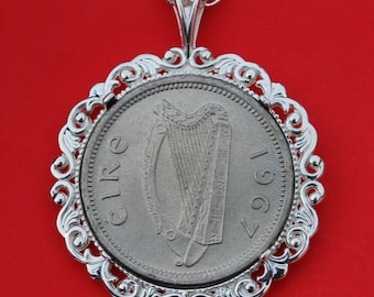 1967年 アイルランド 3ペンス 野ウサギ BU 未流通コイン ソリッド 925