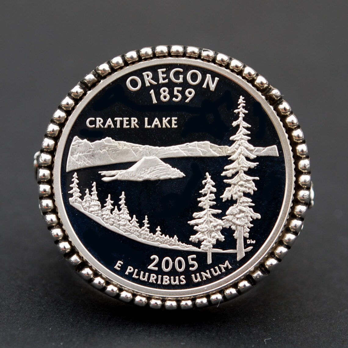 US 2005 Oregon State Quarter 90 Silver BU Uncirculated Proof Etsy