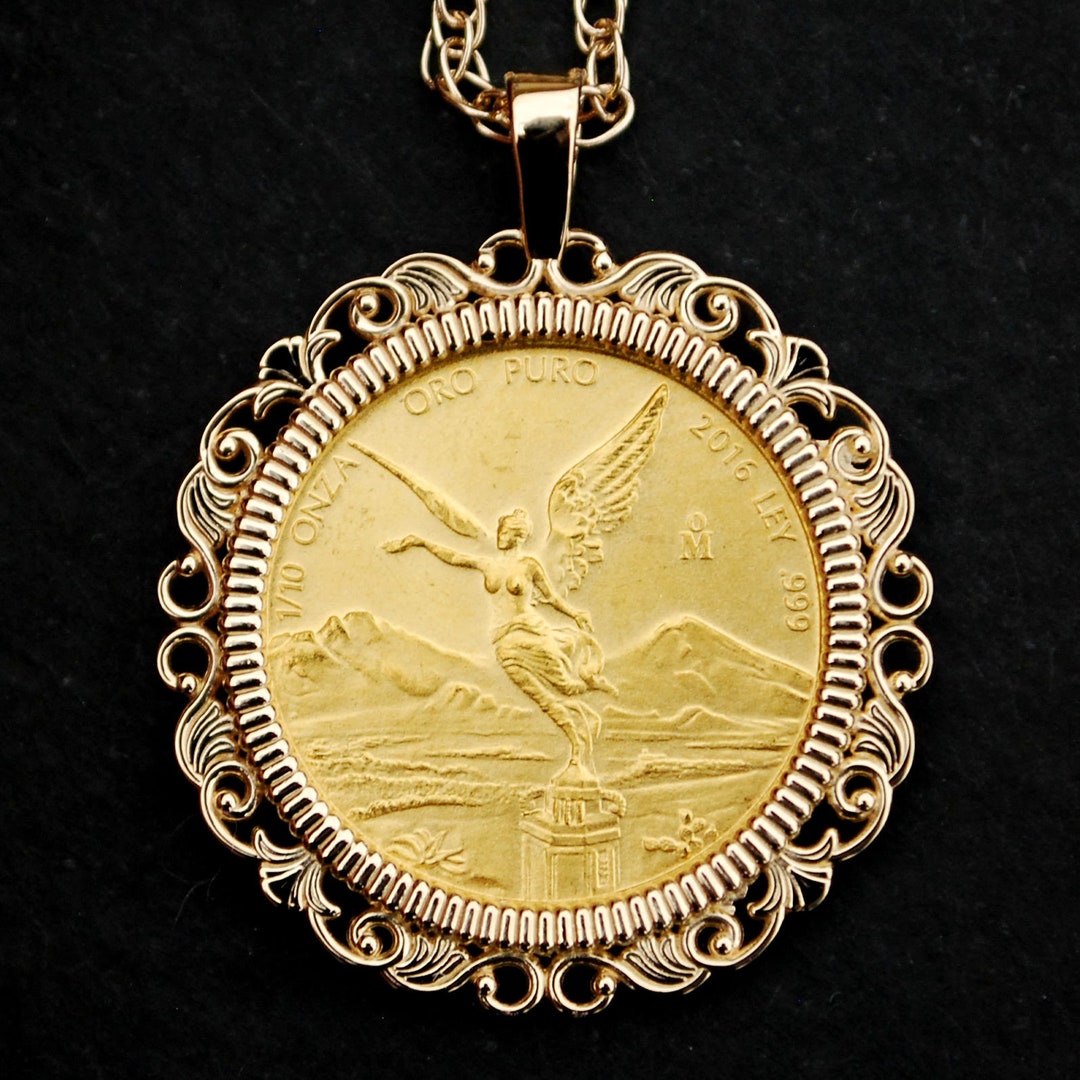 2016 Mexico 1/10 Oz .999 Gold Libertad Gem BU Uncirculated Coin