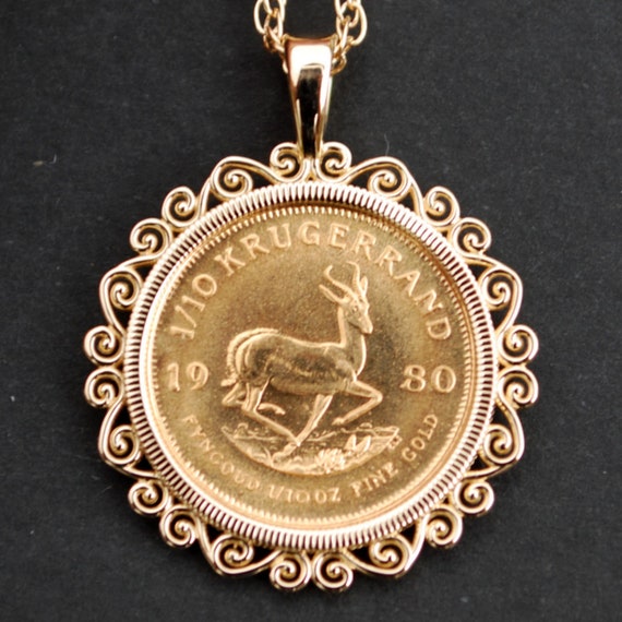 Gold Krugerrand BU Uncirculated Coin 