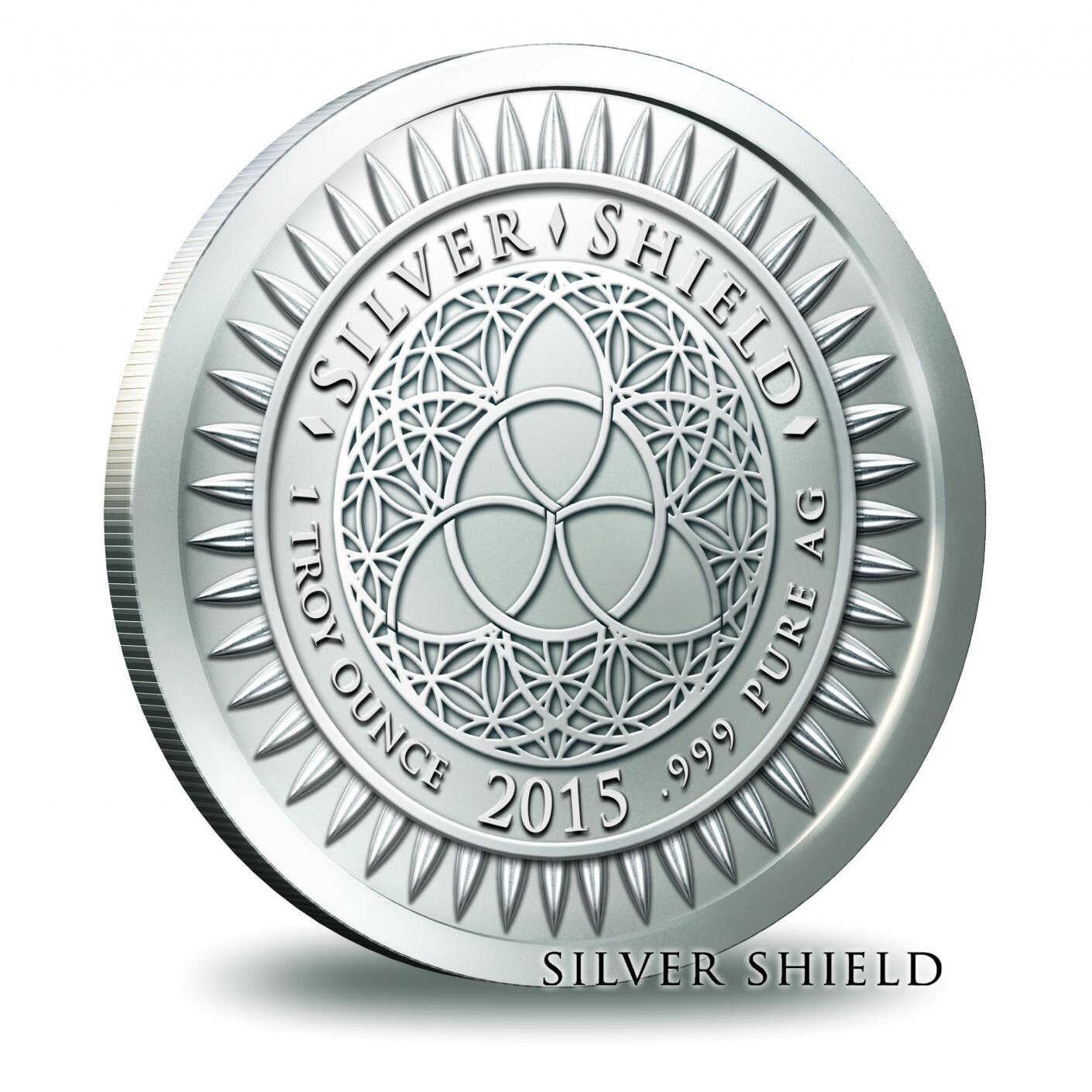2016 Silver Shield Trivium Girls 1 Oz Silver Round BU Unc Coin