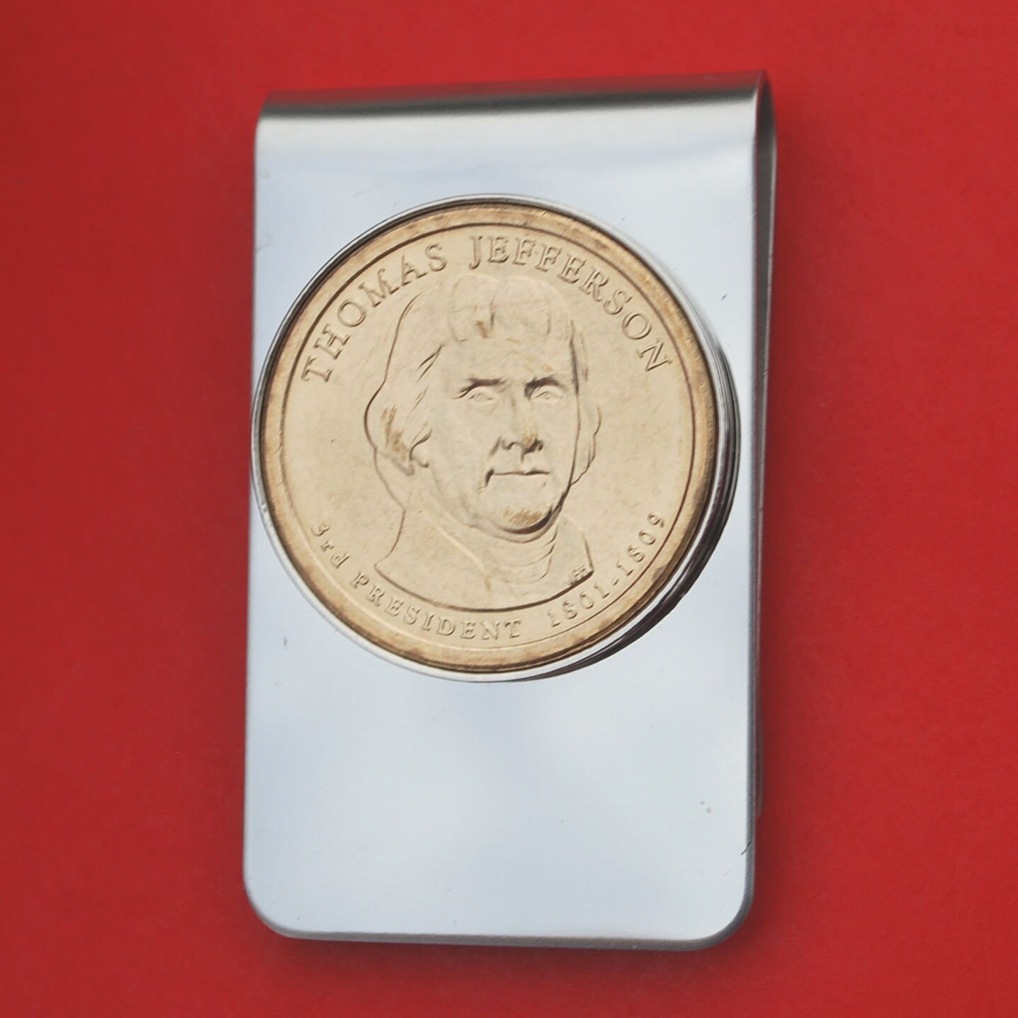 ③【ゴールデンダラー】新品未開封 第三代トーマス•ジェファーソン大統領 Thomas jefferson dollar coin - Etsy 日本