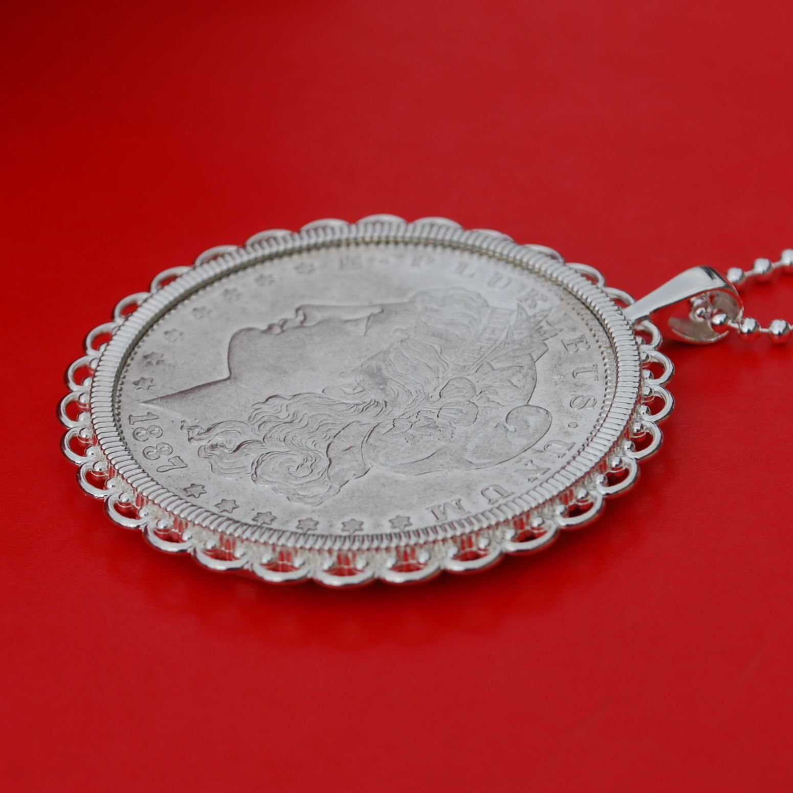 【VINTAGE HOLLYWOOD】Square Coin Necklace★送料・関税込 VINTAGE HOLLYWOOD】Square Coin Necklace☆送料・関税込