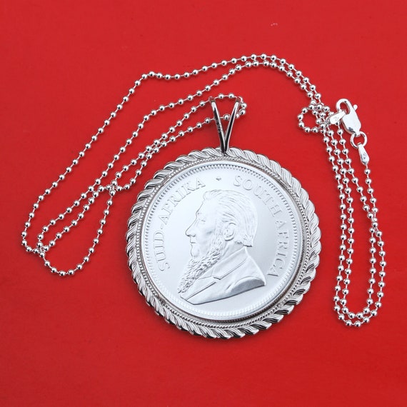 2018 ~ 2026 South Africa 1 Oz Silver Krugerrand BU Uncirculated