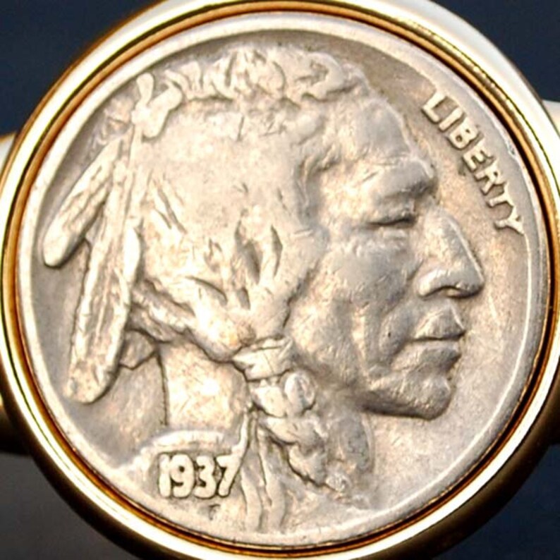 Buffalo Nckel Te Tack, Buffalo Nckel Lapel Pn, Hstory Pn, US