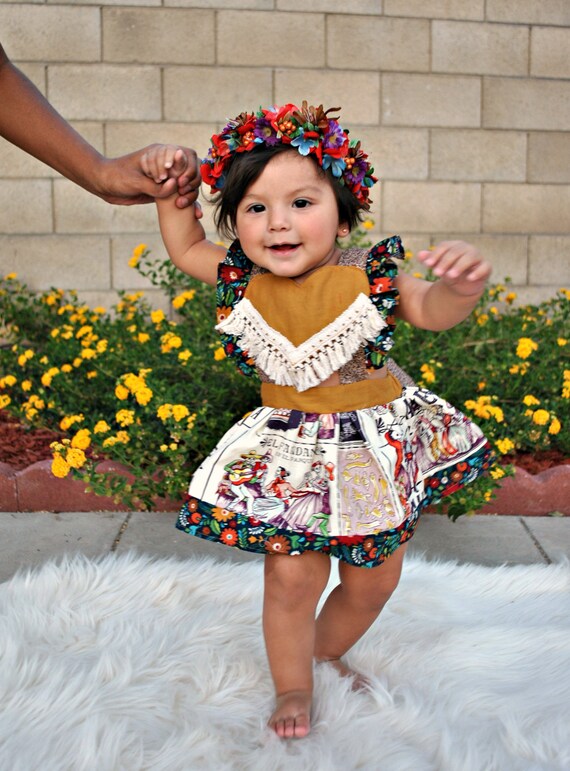 infant mexican dress