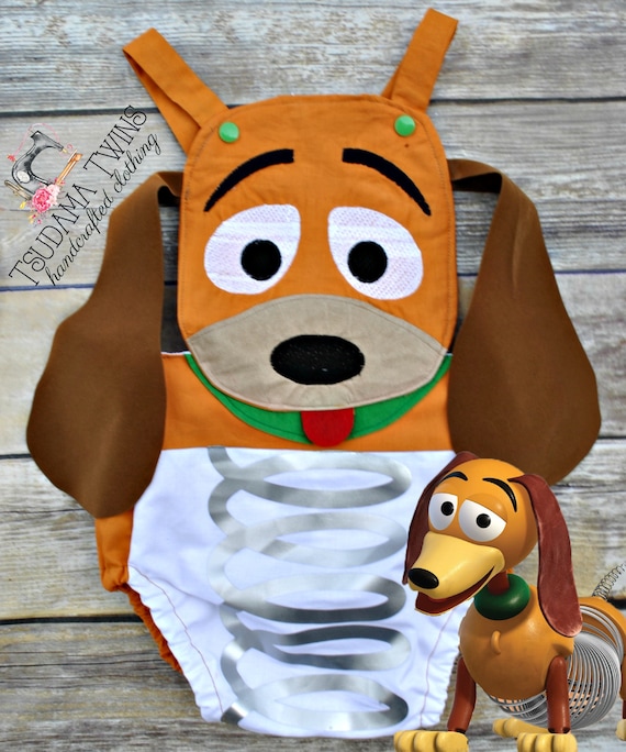 twin toy story dog costume