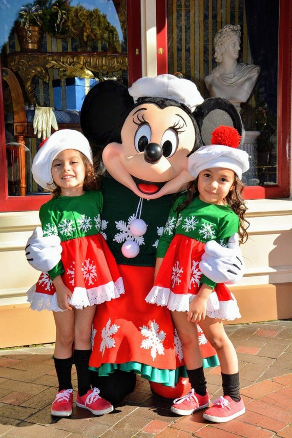 minnie christmas dress