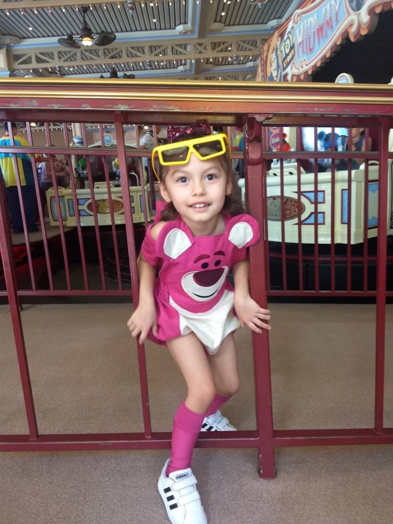 Lotso inspired Costume Toy Story Romper Lotso Toy Story Lotso costume Toy Story inspired Outfit Lotso toy story Costume Girls Outfit