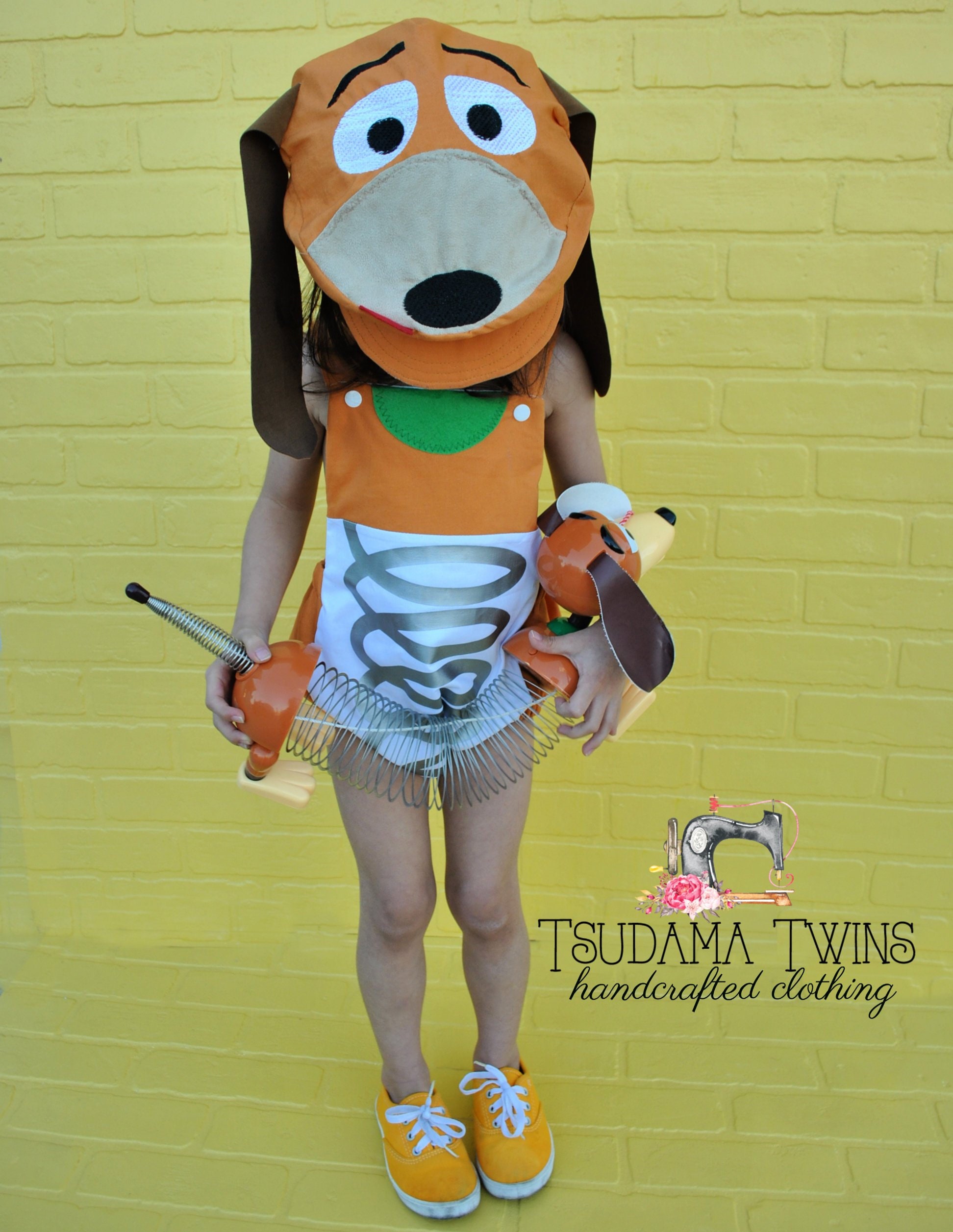 toy story slinky dog costume twins