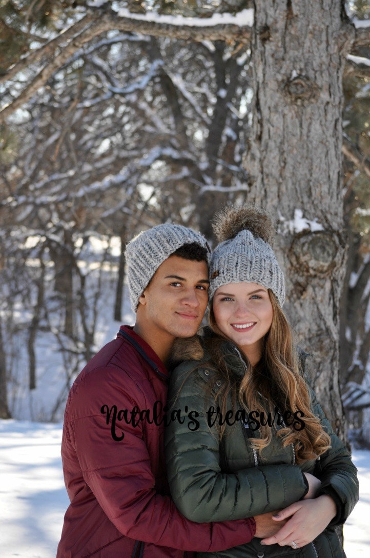 thurley knitted bobble hat