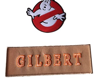 Ghostbuster name tag | Etsy