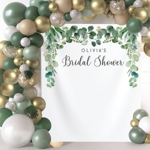 Bridal Shower Decor, Bridal Shower Backdrop Photo Booth, Bridal Shower Sign, Future Mrs Banner, Custom Bridal Shower Sign