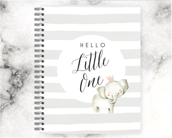 Baby Book Gender Neutral Baby Journal Woodland Deer Baby Etsy