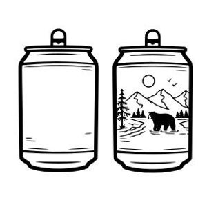 Beer Can SVG