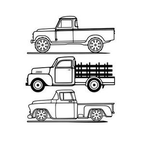 Classic Truck SVG