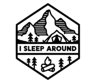I sleep around SVG