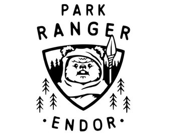 Endor Park Ranger SVG