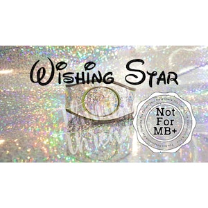 NOT For MB+ | Wishing Star Magic Band 2.0 Decal Skin  | Full Wrap and   | Mouse Head or Puck Icon