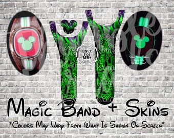 Ships 5/14 Just Evil Dragon Magic Band + Decal Skin | Only Fits MB+ | 3 Piece Wrap | Video Instructions | 2022 Band