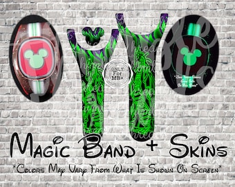 Just Evil Dragon Magic Band + Decal Skin | Only Fits MB+ | 3 Piece Wrap | Video Instructions | 2022 Band