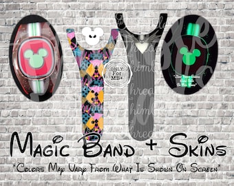 Nightmare Lovers Magic Band + Decal Skin | 3 Piece Wrap | Video Instructions | 2022 Band | MNSSHP