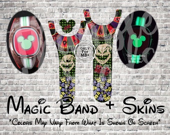 Ships 5/14 Burlap Bug Man Magic Band + Decal Skin | 3 Piece Wrap | Video Instructions | 2022 Band | MNSSHP