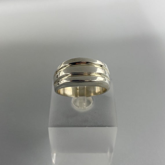 Modernist Sterling Silver Ring Taxco Silver Ring,